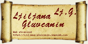 Ljiljana Gluvčanin vizit kartica